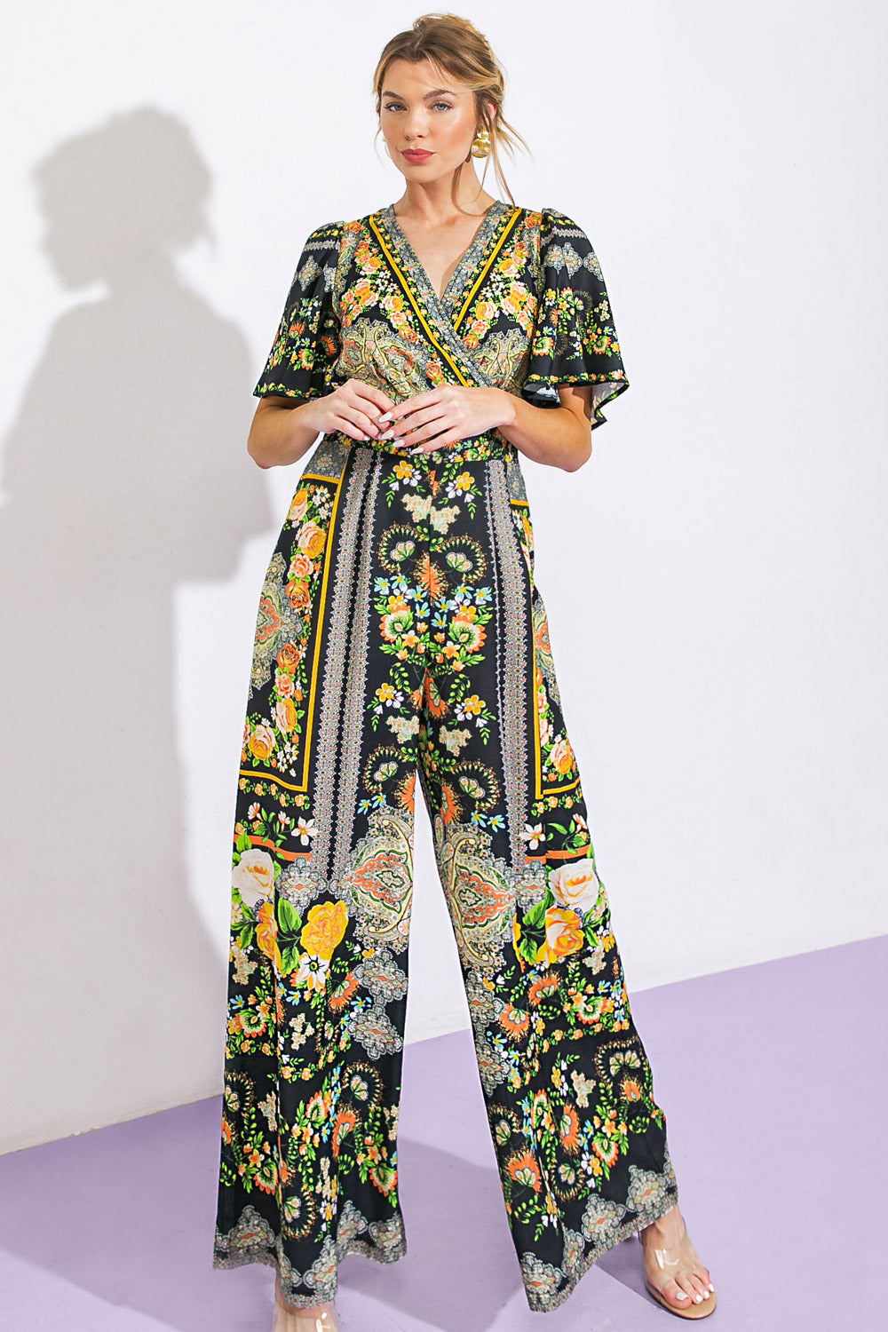 COASTAL BREEZE WOVEN JUMPSUIT - MaraFormigone