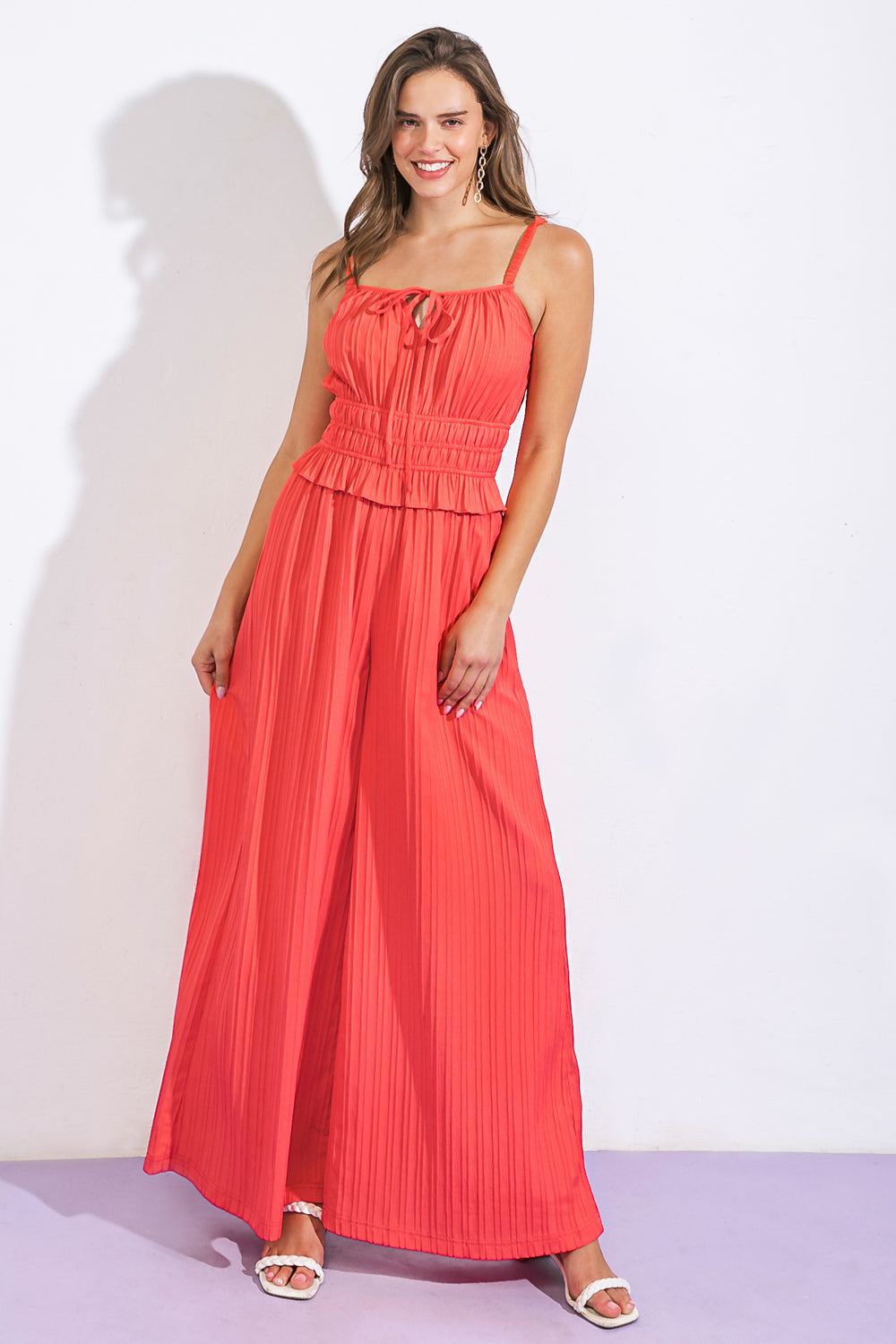 WITHIN MY HEART WOVEN JUMPSUIT - MaraFormigone