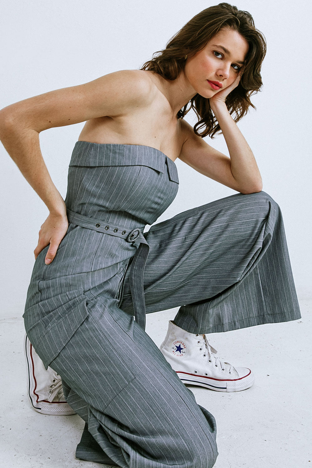 WISHFUL THINKING WOVEN JUMPSUIT - MaraFormigone