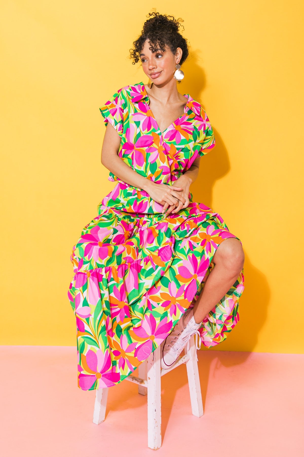 WEEKEND IN NAPA POPLIN SKIRT - MaraFormigone