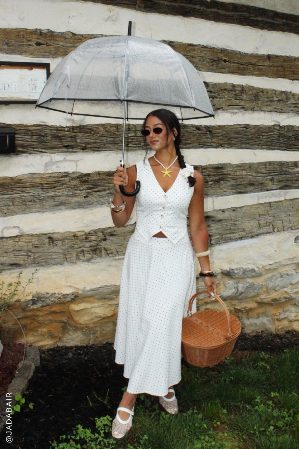 SAIA MIDI TECIDA WALK WITH ME