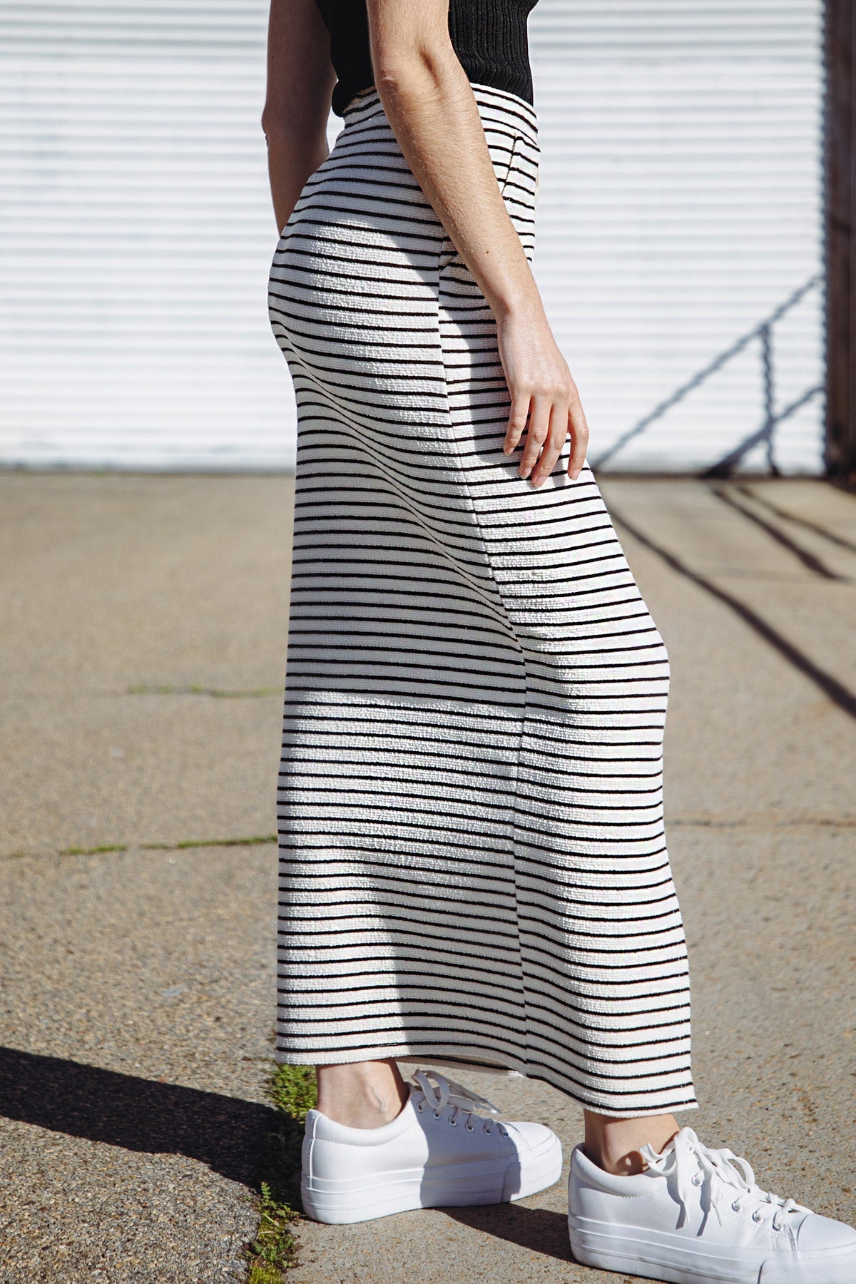 FALDA DE PUNTO MUY A LA MODA