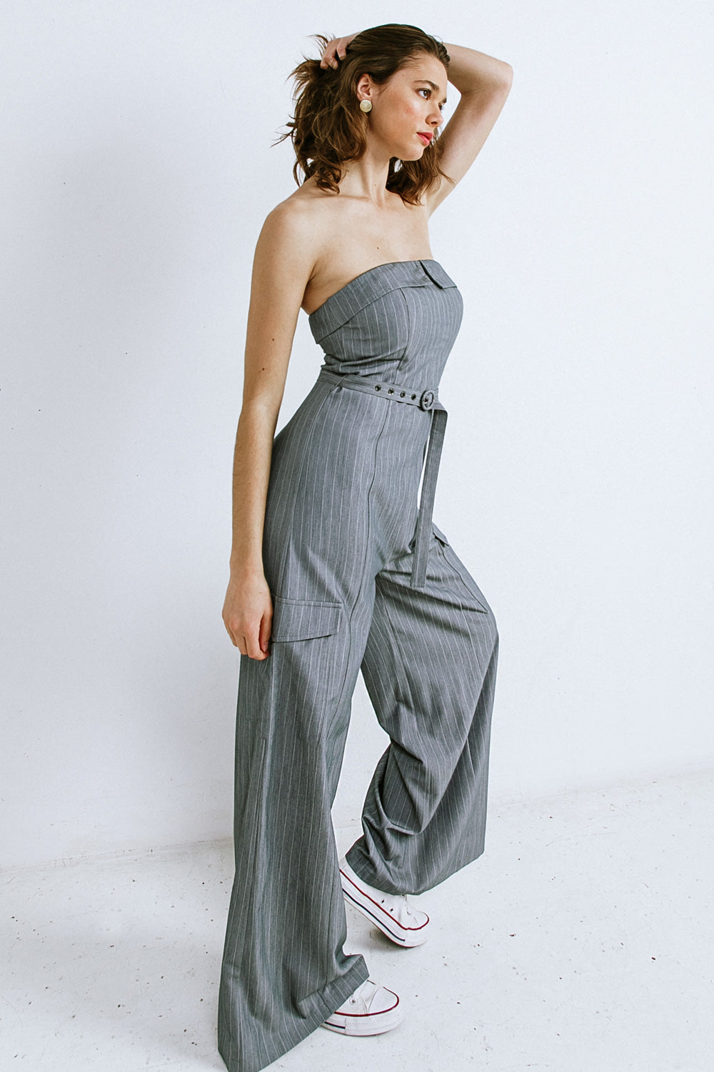 WISHFUL THINKING WOVEN JUMPSUIT - MaraFormigone