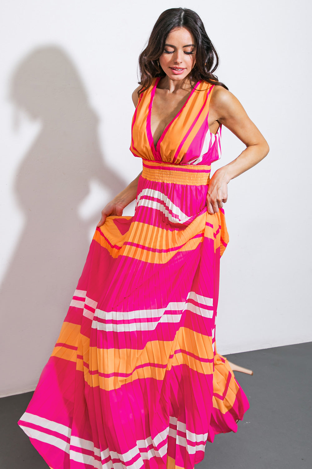 A QUICK TRIP WOVEN MAXI DRESS - MaraFormigone