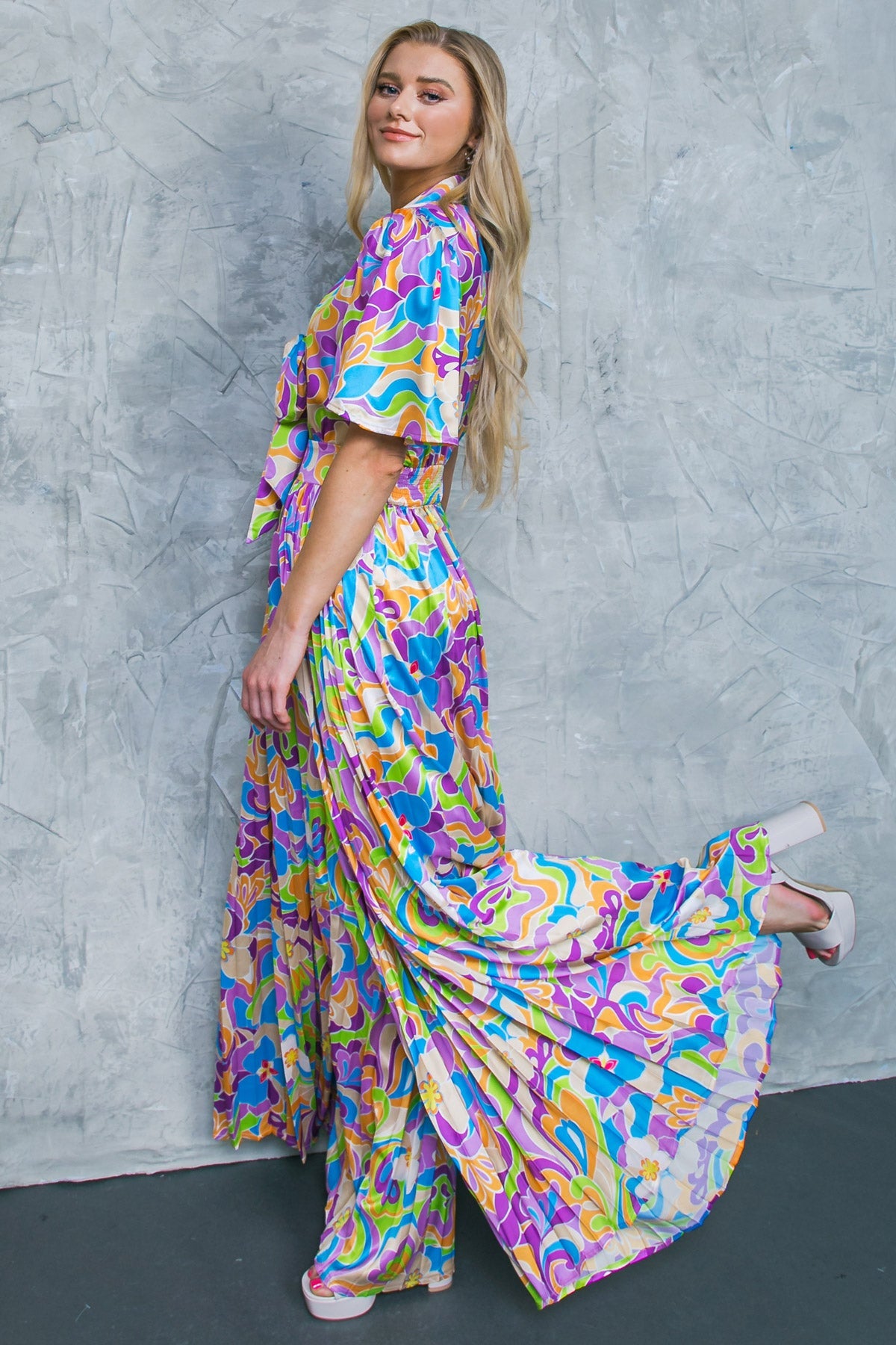 A SECRET PLACE WOVEN JUMPSUIT - MaraFormigone