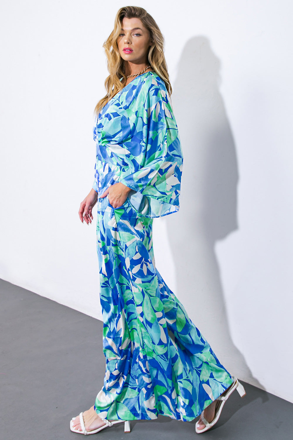 WIN THE CROWD WOVEN JUMPSUIT - MaraFormigone