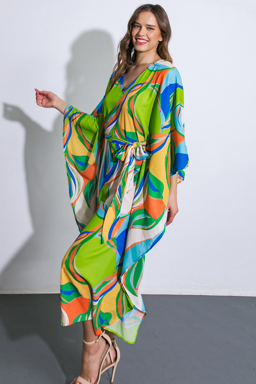A BEAUTIFUL SIGHT WOVEN KAFTAN DRESS - MaraFormigone