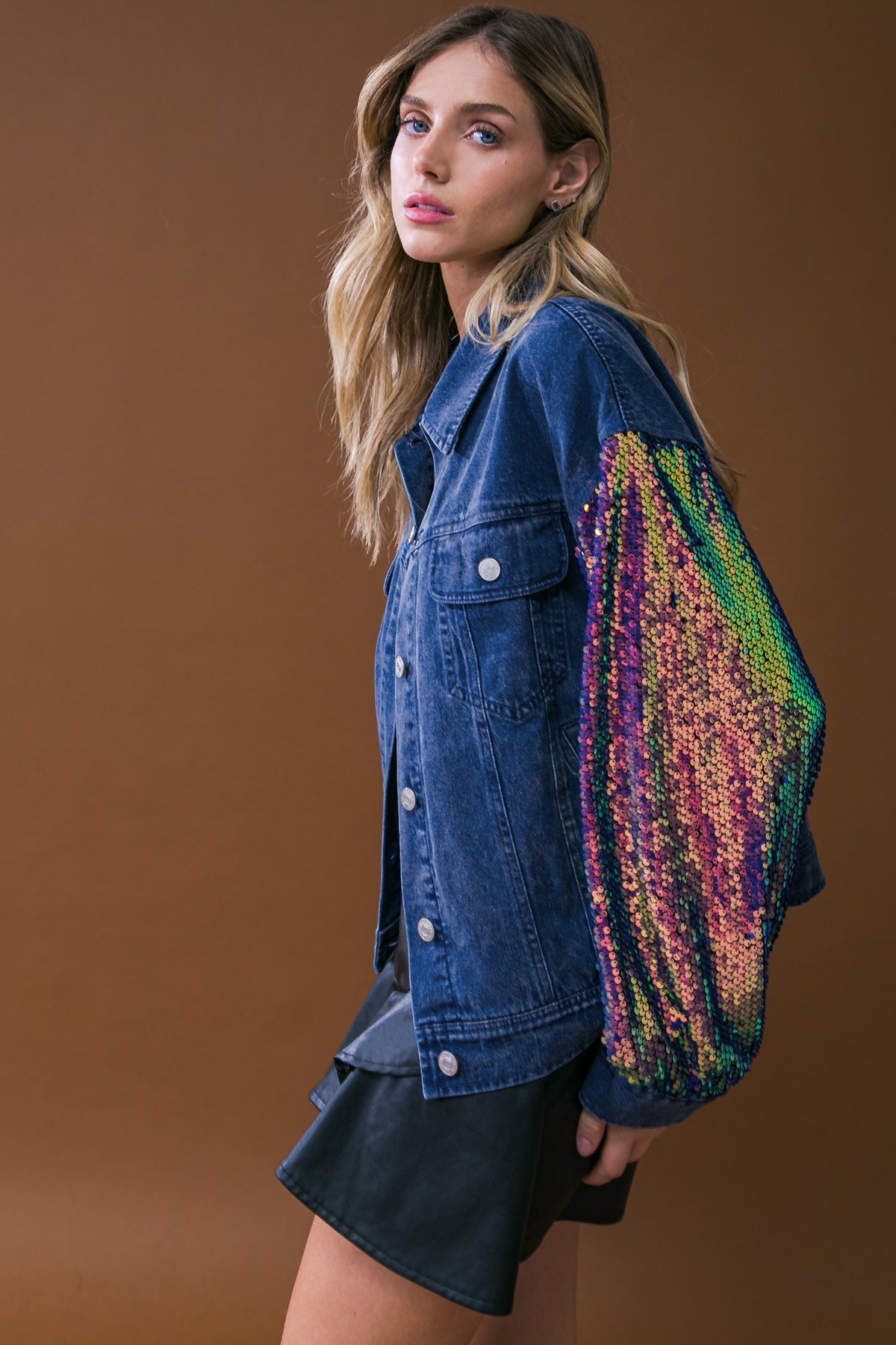 WALKING THE WALK DENIM JACKET - MaraFormigone