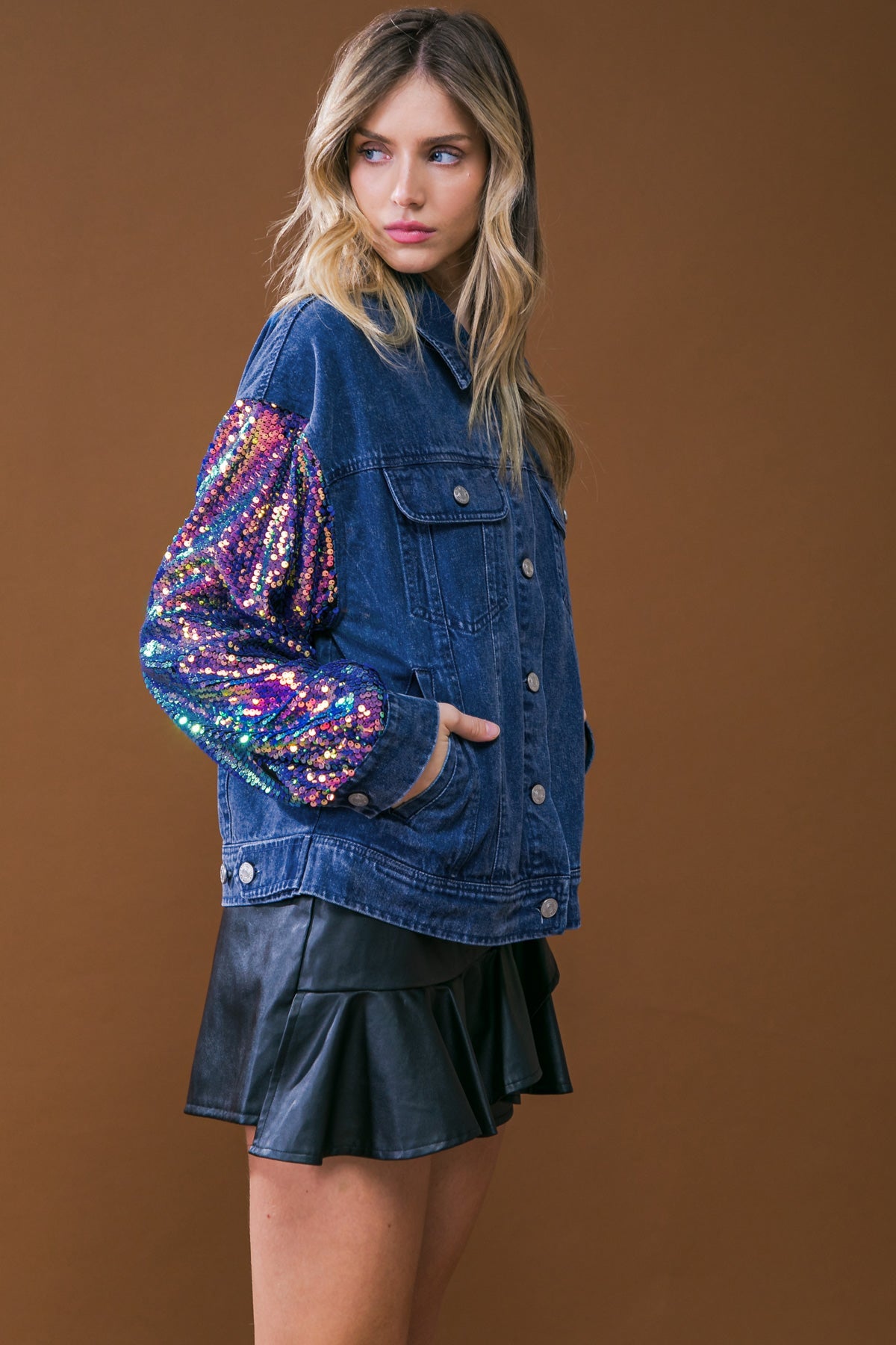 WALKING THE WALK DENIM JACKET - MaraFormigone
