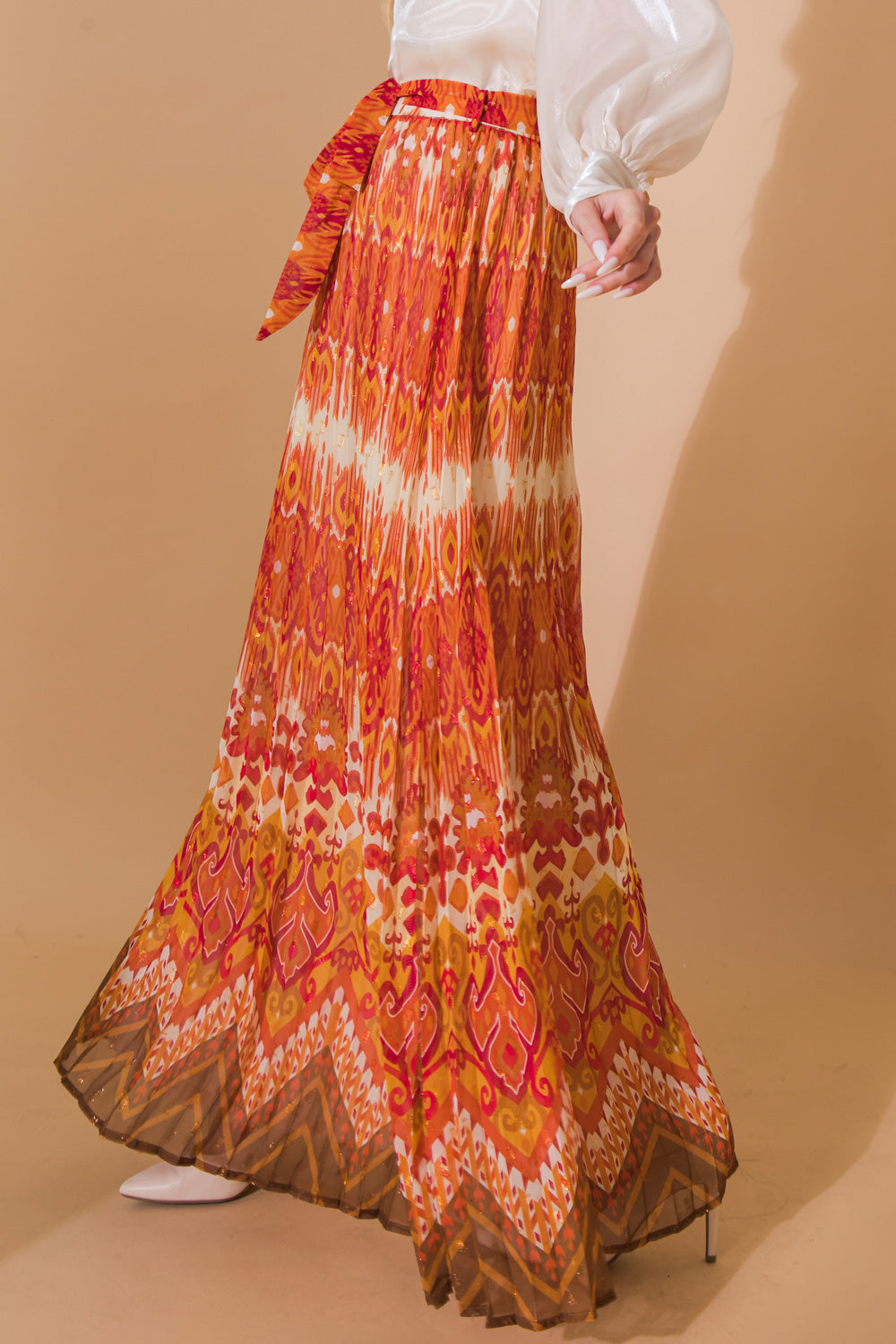 A POINT IN TIME WOVEN MAXI SKIRT - MaraFormigone