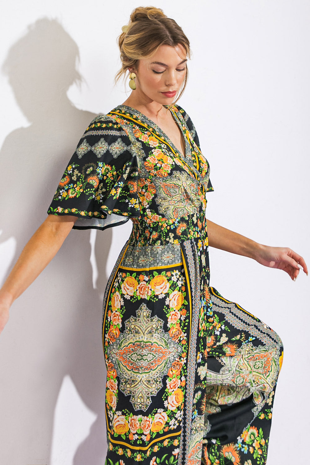 COASTAL BREEZE WOVEN JUMPSUIT - MaraFormigone