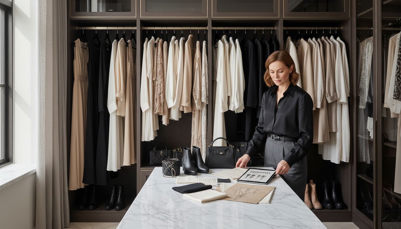 luxury capsule wardrobe