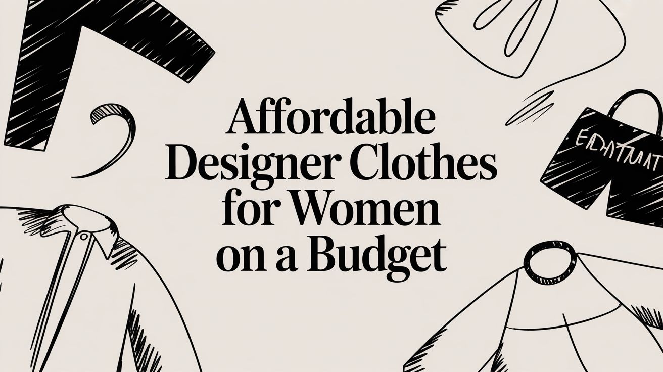 Affordable Designer Clothes for Women on a Budget