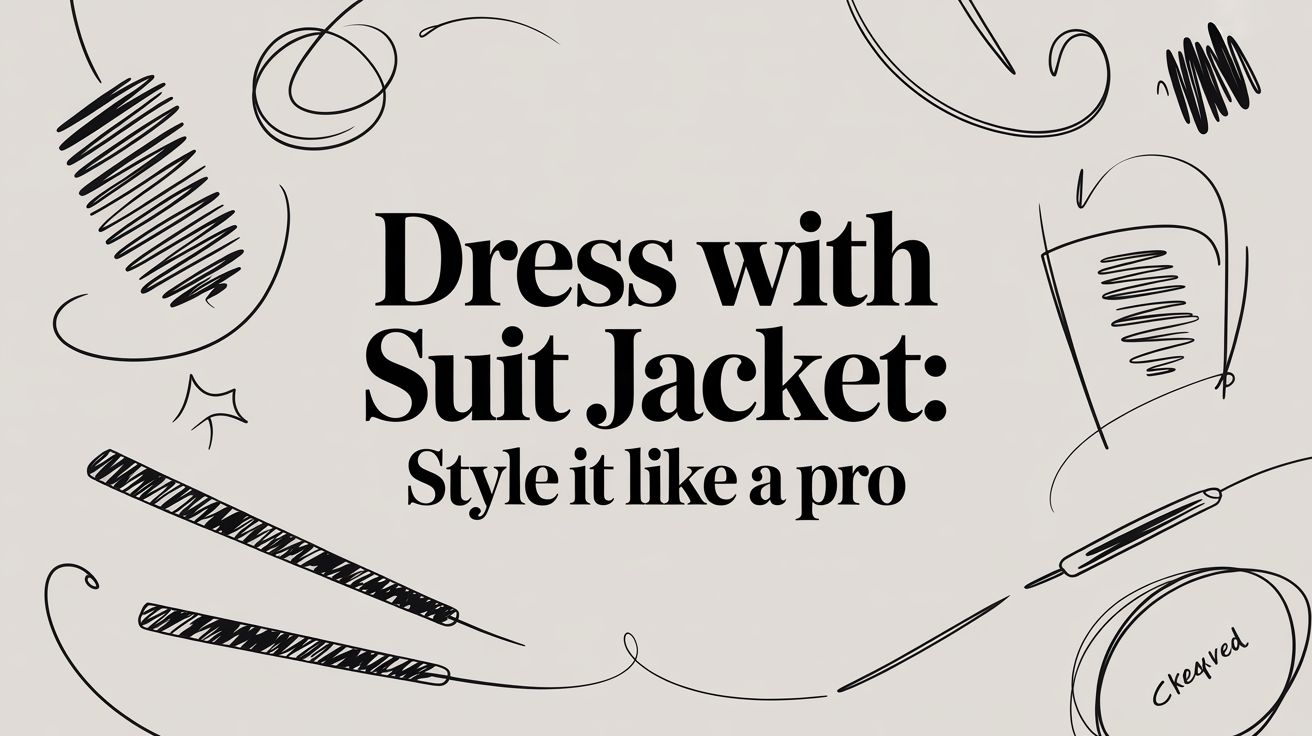 Dress with suit jacket: Style It Like a Pro