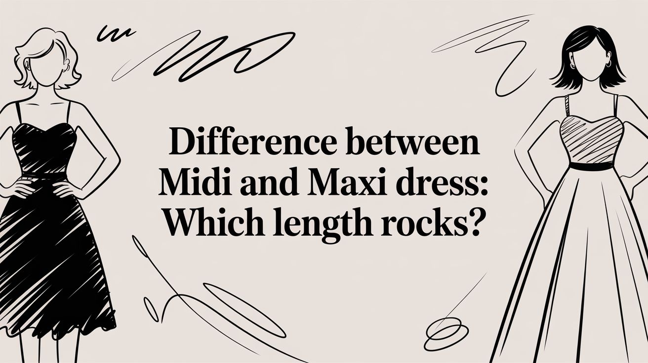 difference between midi and maxi dress: Which length rocks?