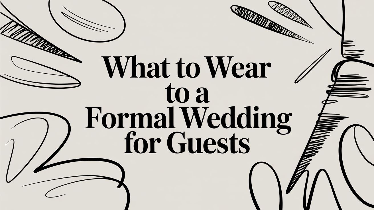 What to Wear to a Formal Wedding for Guests