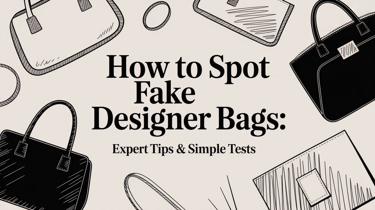 how to spot fake designer bags: Expert tips & simple tests