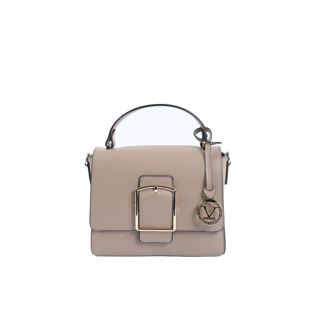 19V69 Italia Beige Leather Crossbody Bag