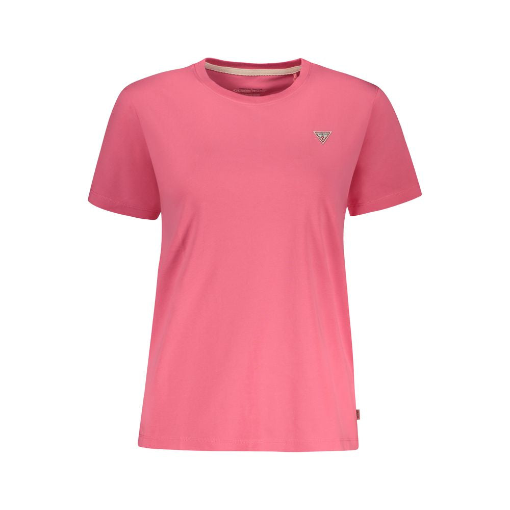 Guess Jeans Rosa Cotton Women T-Shirt