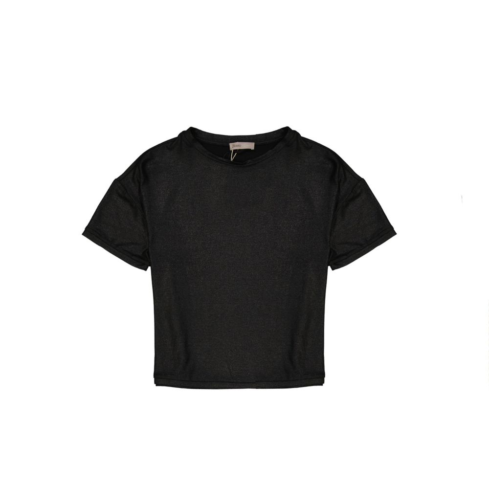 Herno Black Elastane T-Shirt
