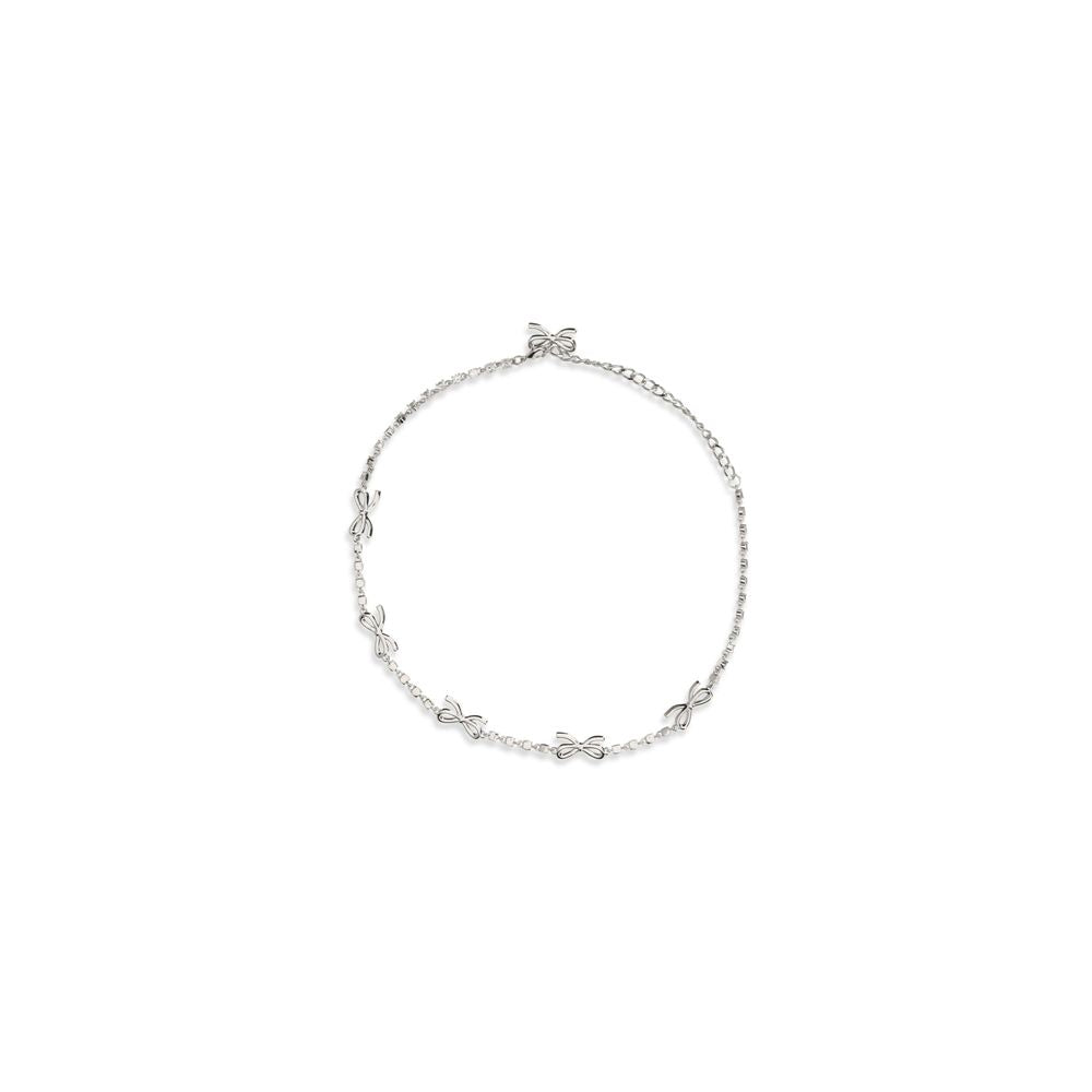 Self-Portrait Silver Brass Necklace