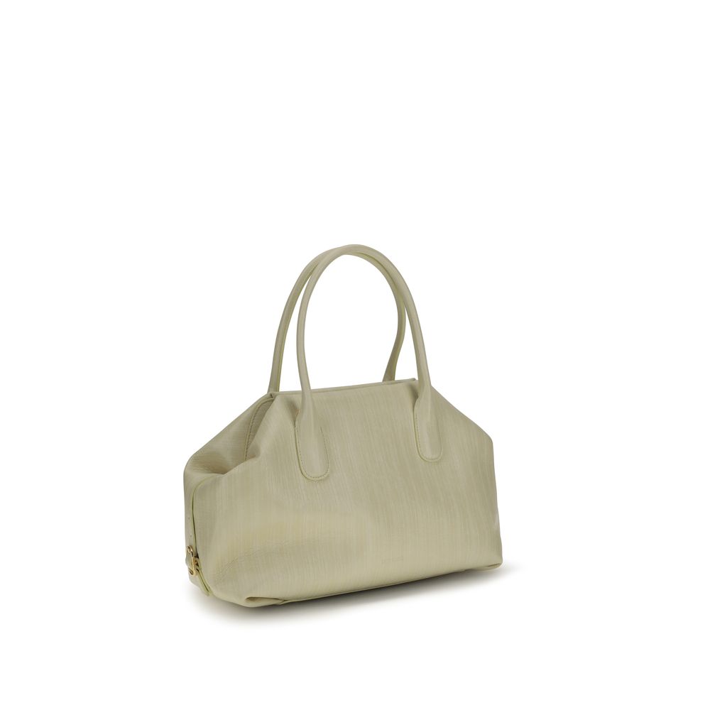 THEMOIRè Beige Polyethylene Shoulder Bag