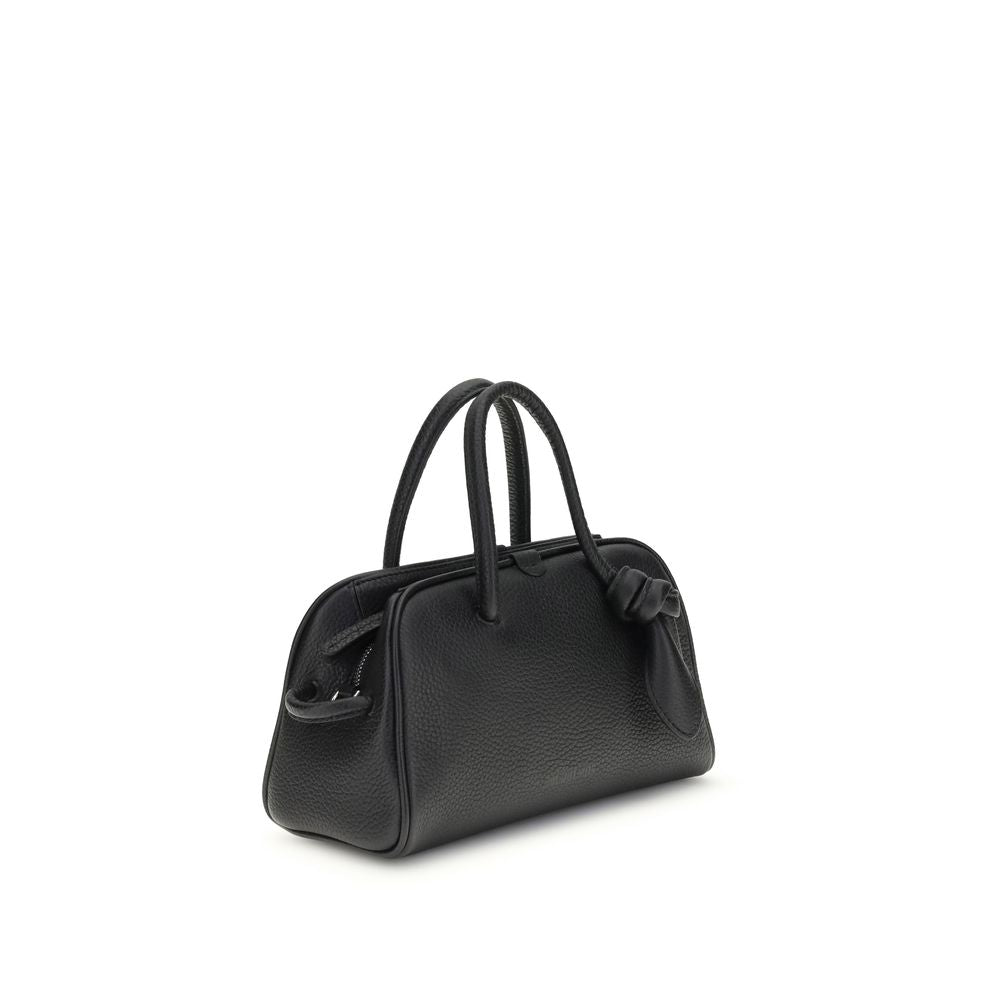 Jacquemus Black Calf Leather Bos Taurus Handbag