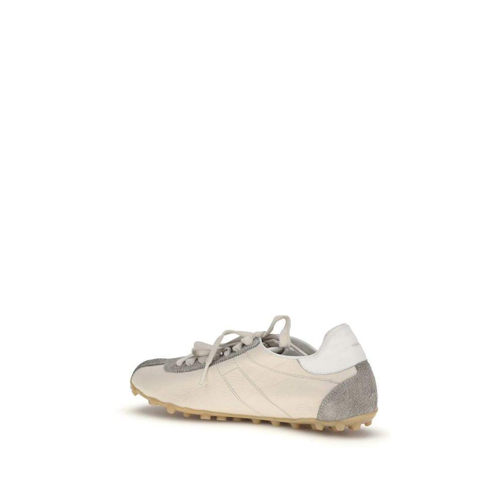 Maison Margiela Beige Goatskin Athletic Sneakers