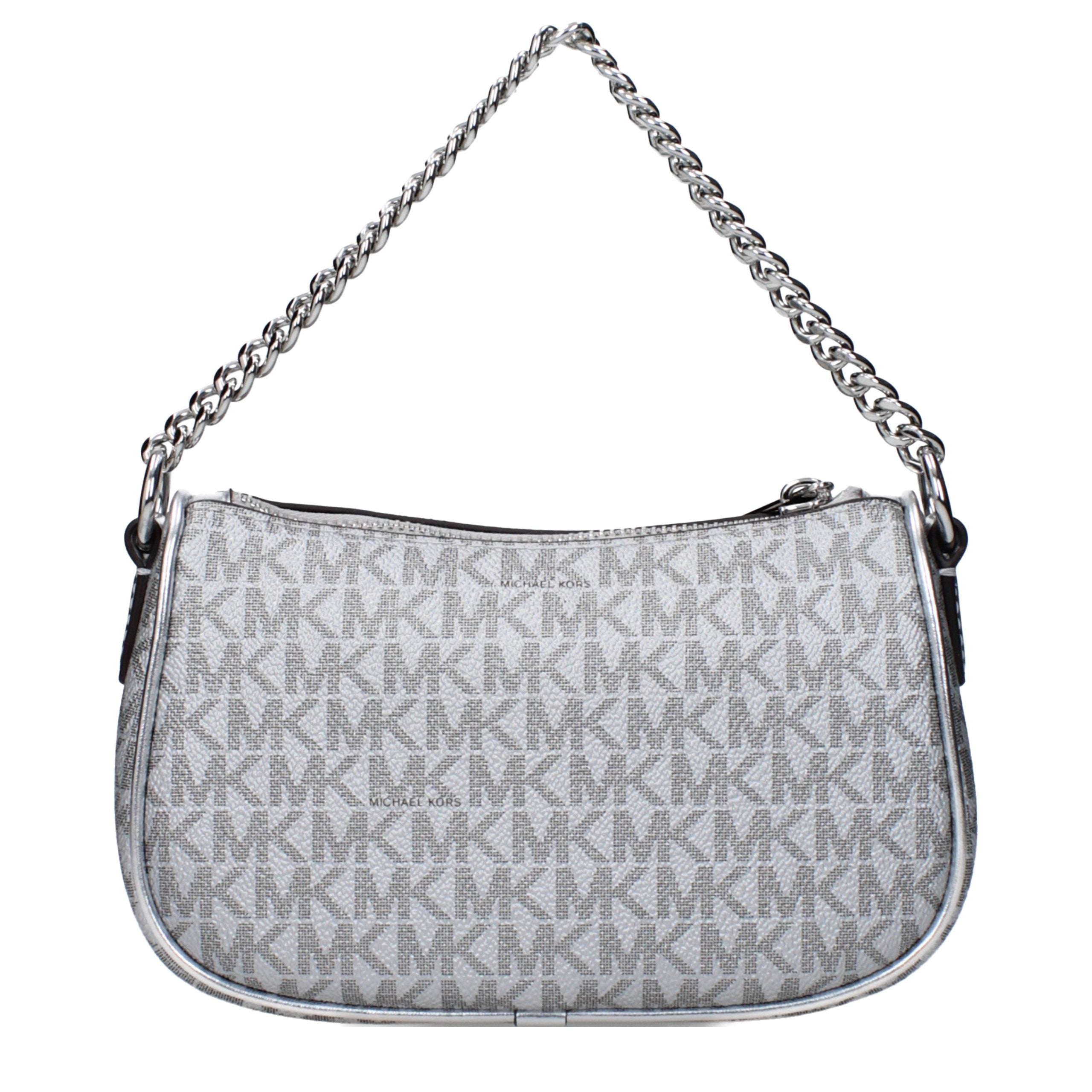 Michael Kors Gray Fabric Handbag