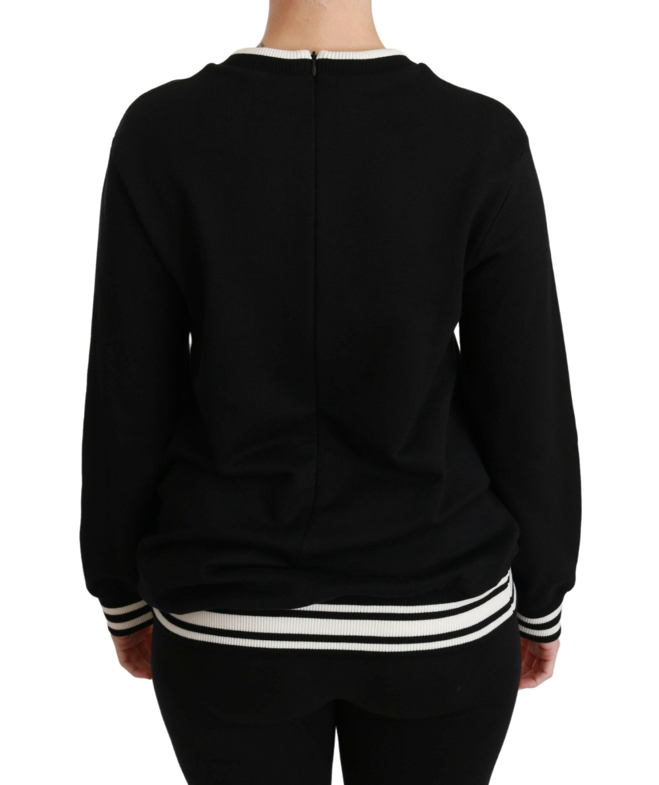 Dolce & Gabbana Black Rinascimento #DGmillennials Sweater.