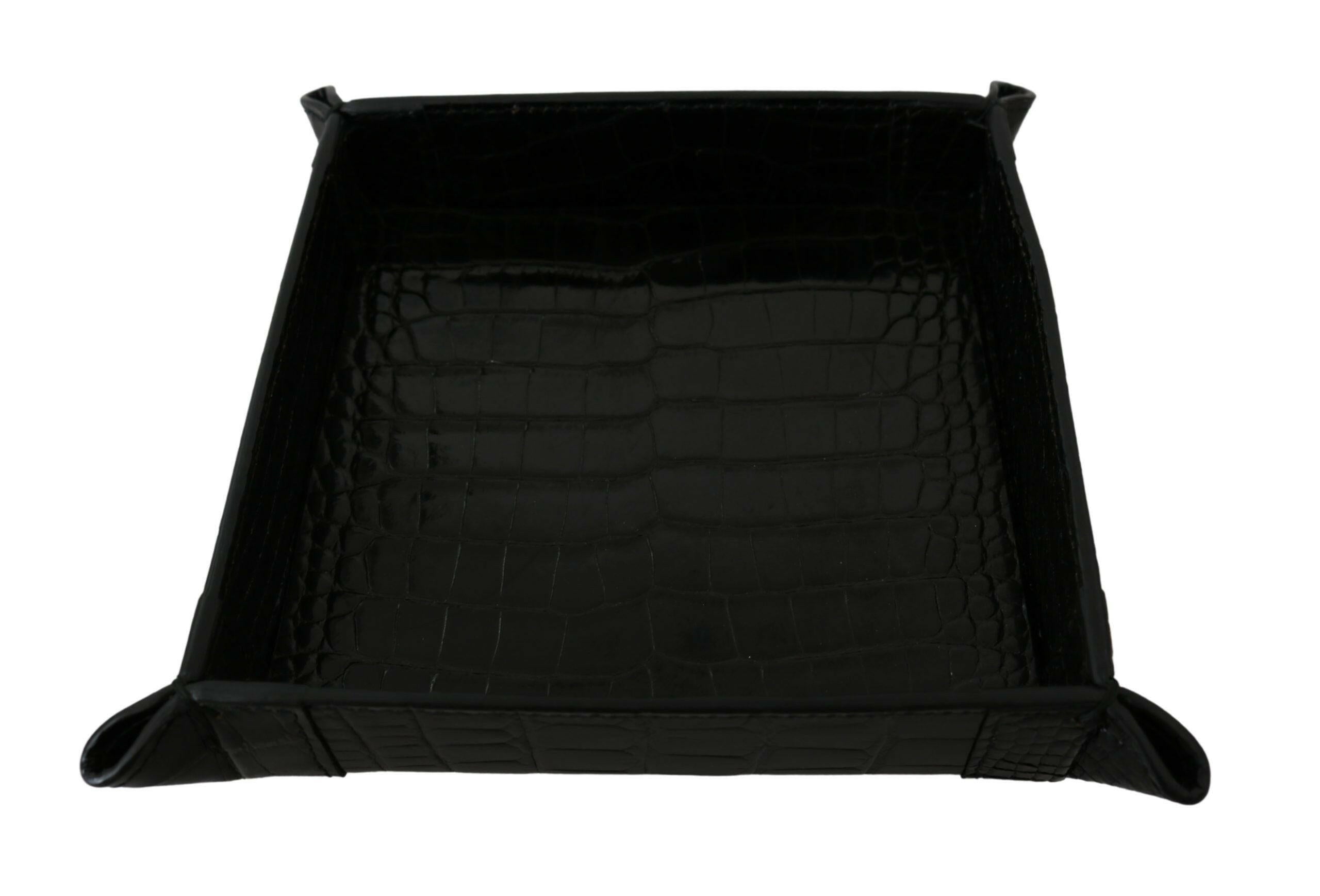 Dolce & Gabbana Plate Key Wallet Phone Card Money Patterned Skin Tray.