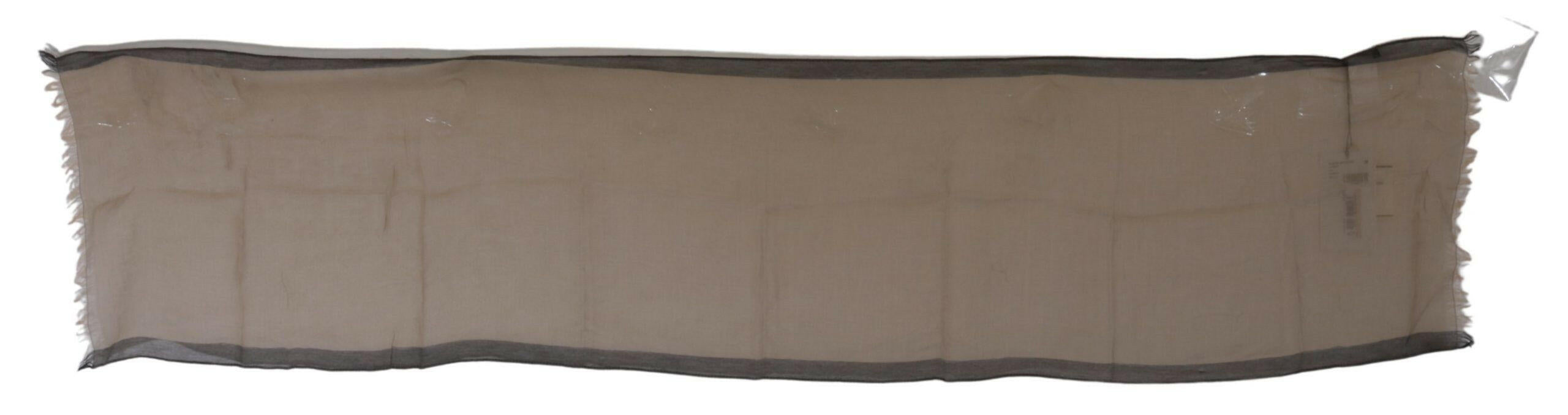 Costume National Beige Women Cotton Shawl  Scarf.