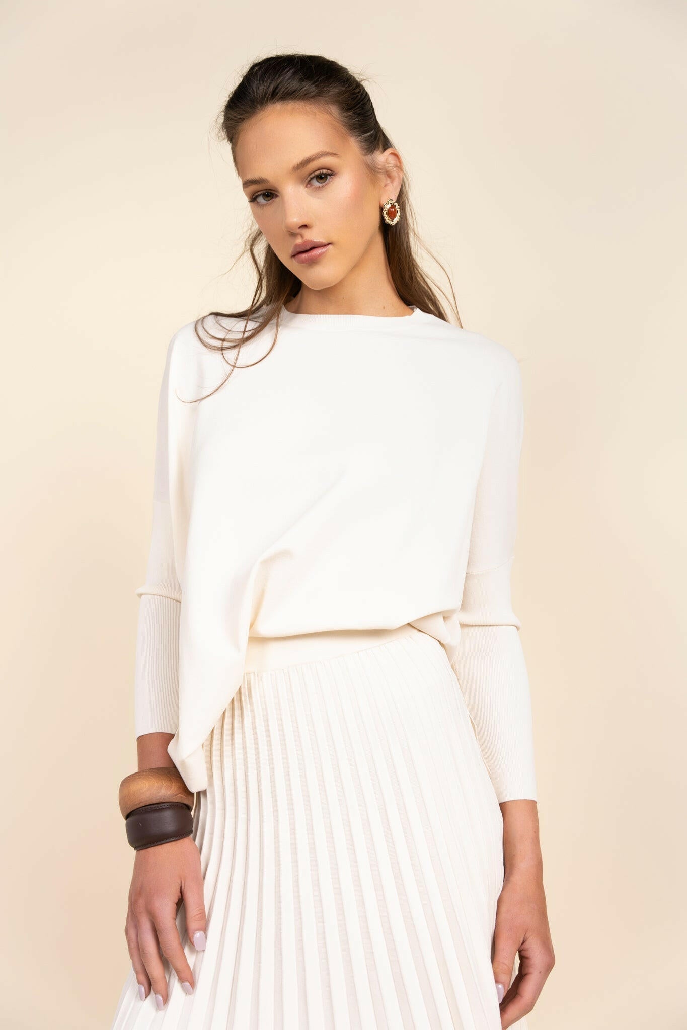 Montia Top in Coconut Apparalel