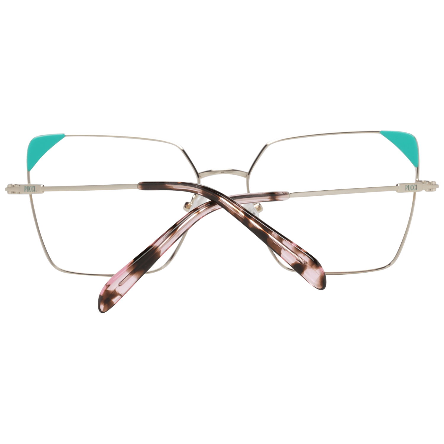 Emilio Pucci Radiant Gold Full-Rim Women's Sunglasses.