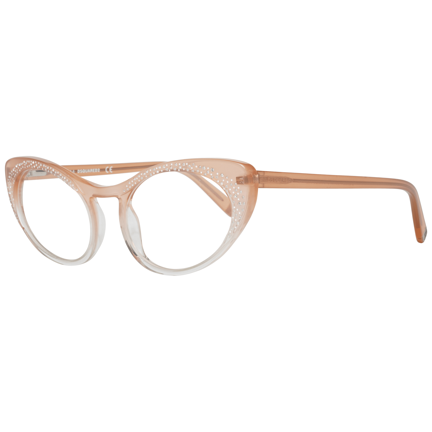 Dsquared² Chic Rose-Tinted Designer Eyewear.