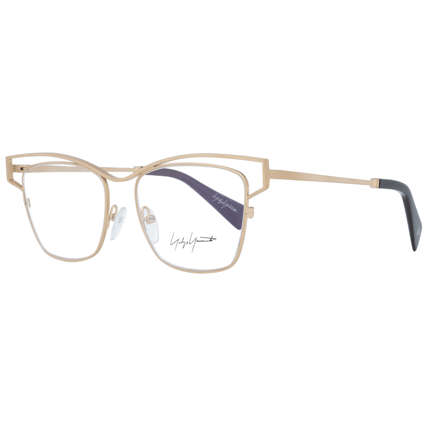 Yohji Yamamoto Gold Women Glasses Frame Yohji Yamamoto