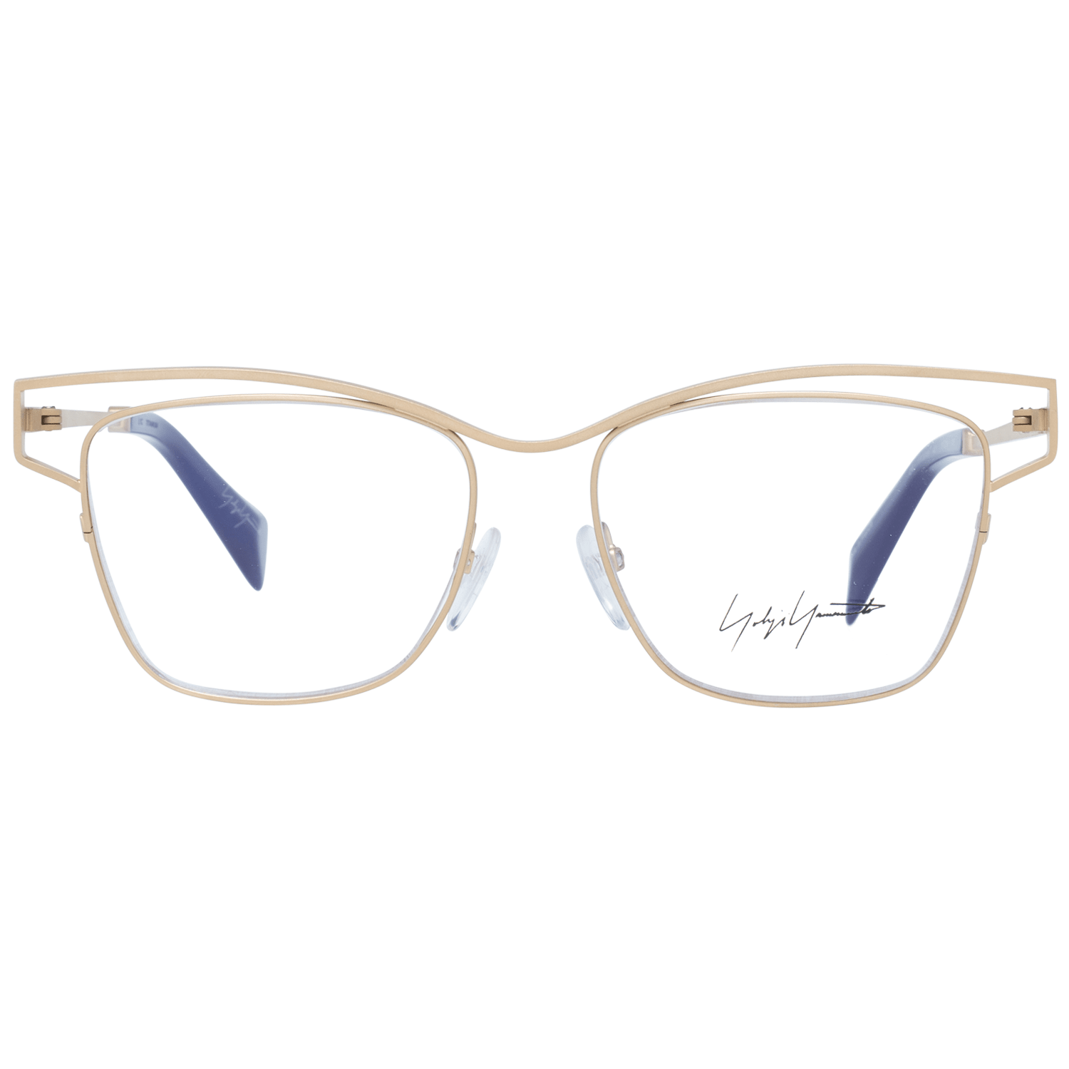 Yohji Yamamoto Gold Women Glasses Frame Yohji Yamamoto