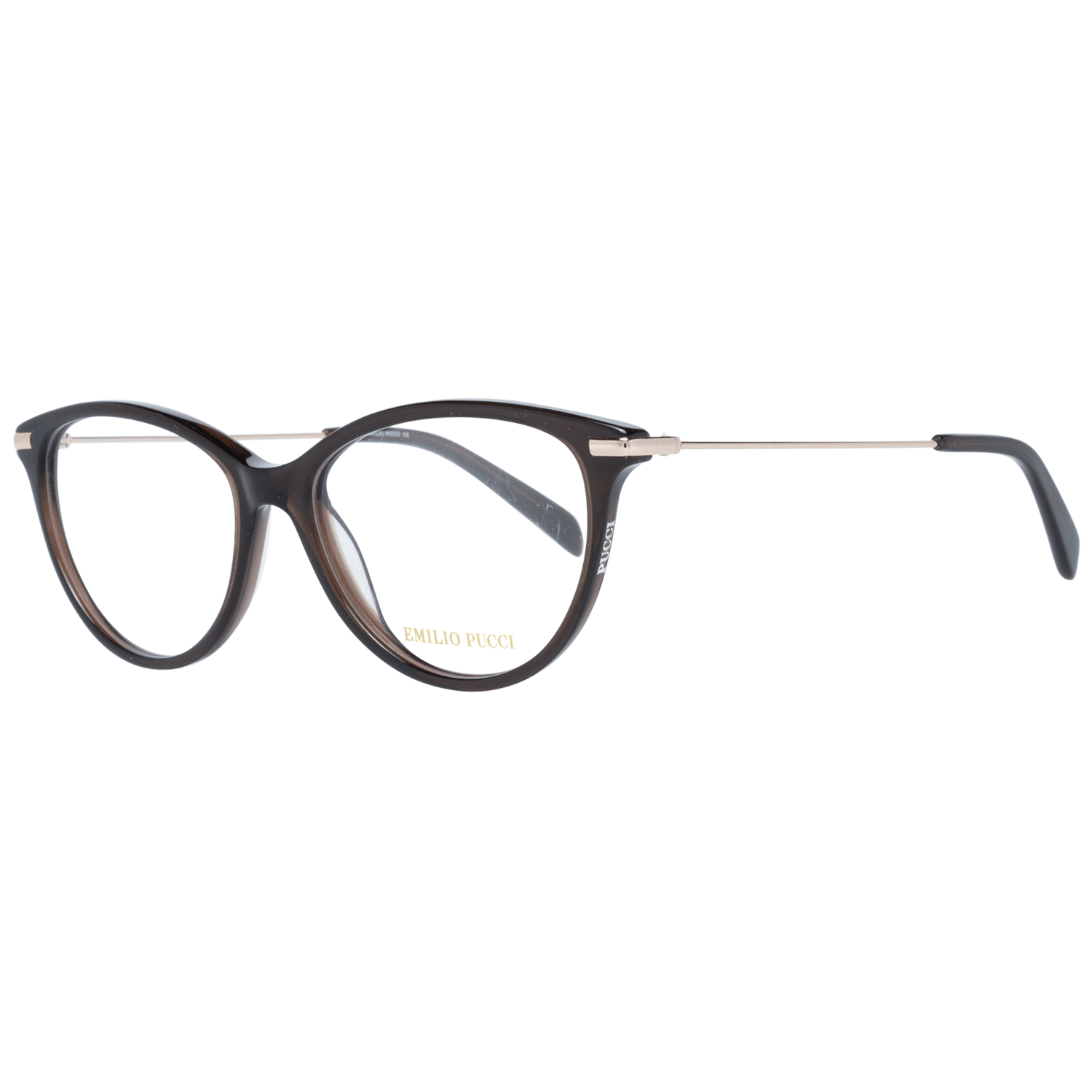 Emilio Pucci Brown Women Glasses Frame.