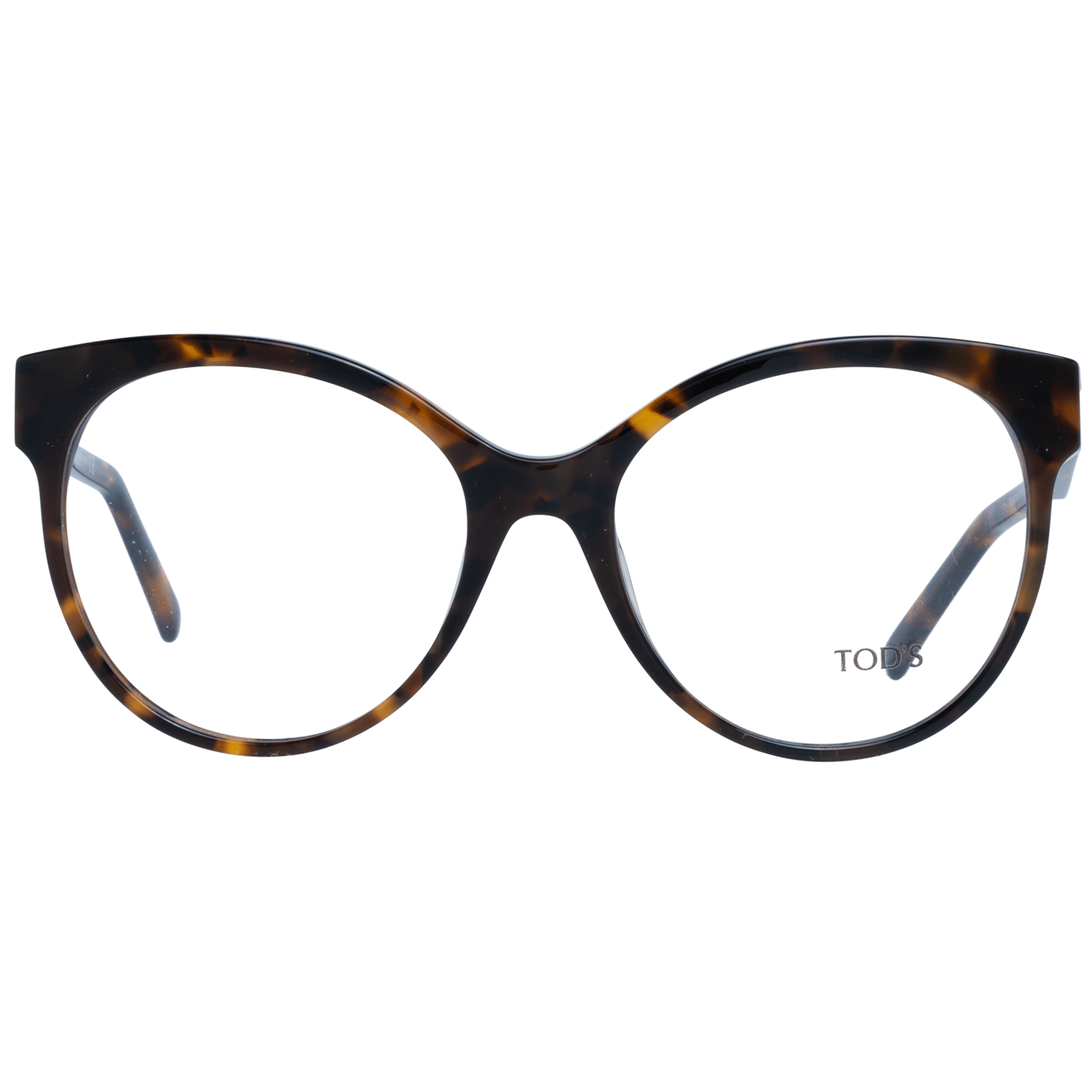 Tod's Chic Brown Round Full-Rim Women's Glasses.