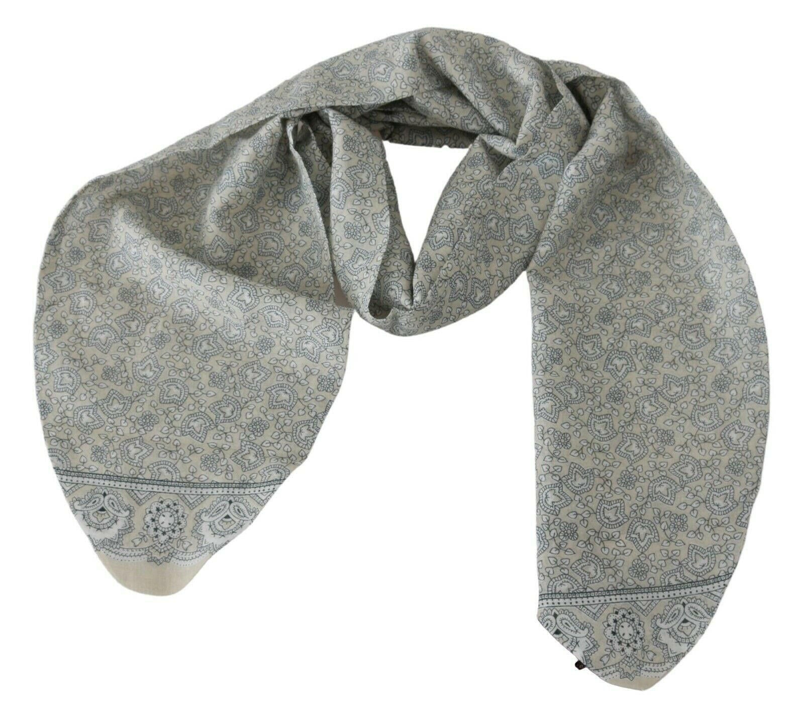 Ermanno Scervino Beige Blue Belt Wrap Beachwear Waist.