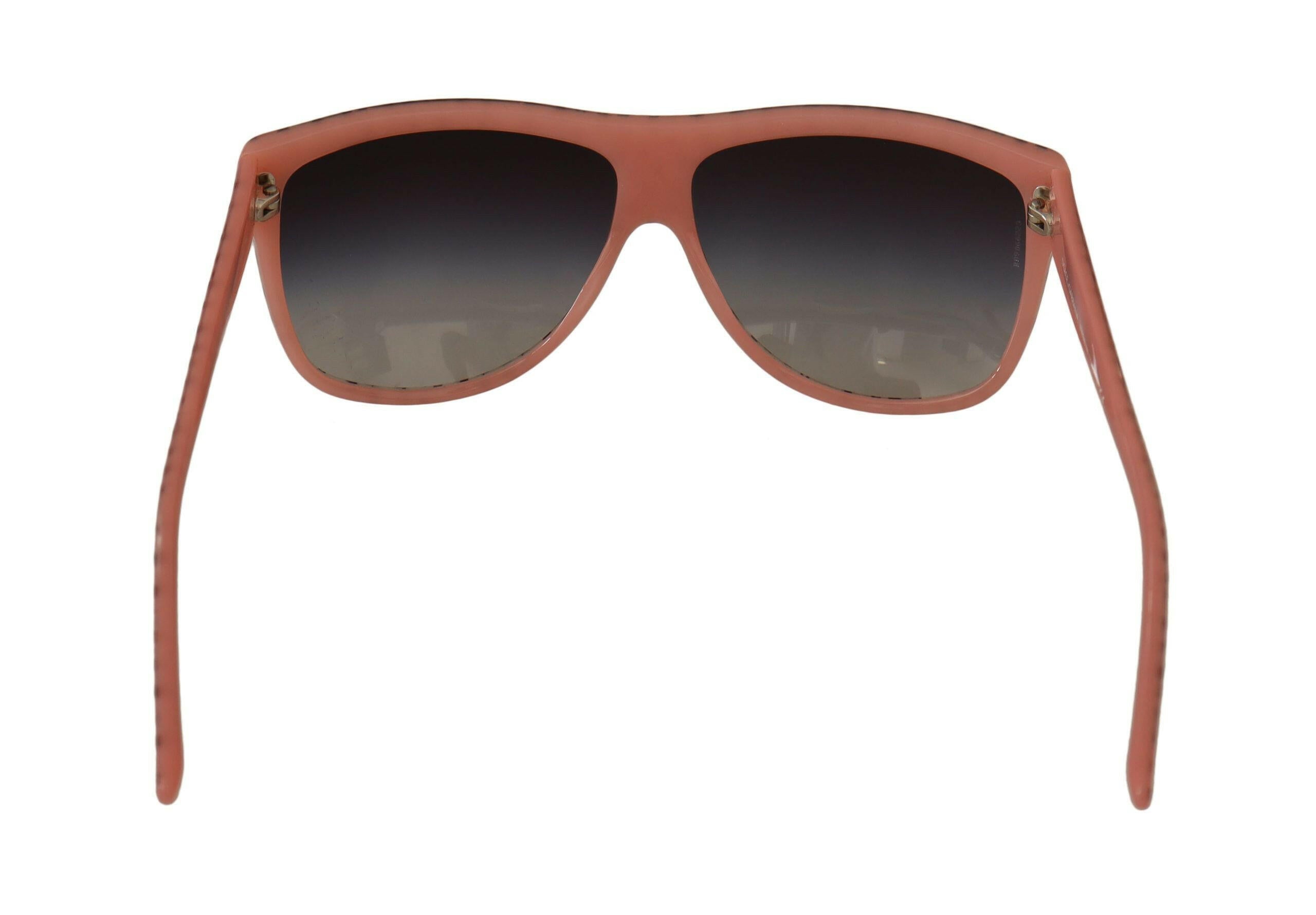 Dolce & Gabbana Brown Stars Acetate Frame Women Shades Sunglasses.