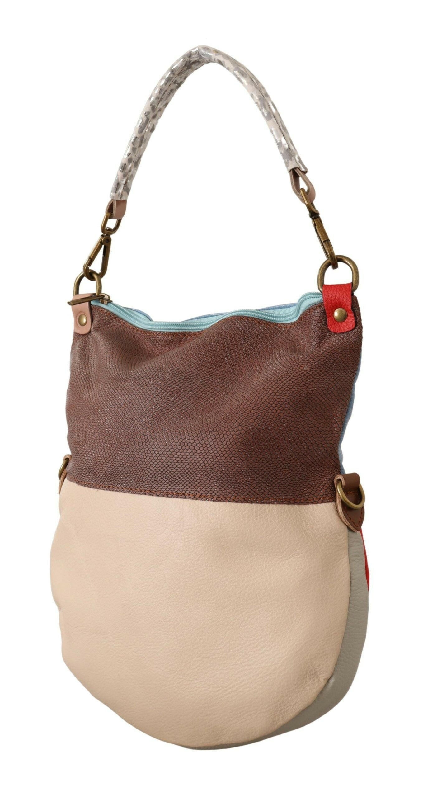 EBARRITO Multicolor Genuine Leather Shoulder Tote Women Handbag.