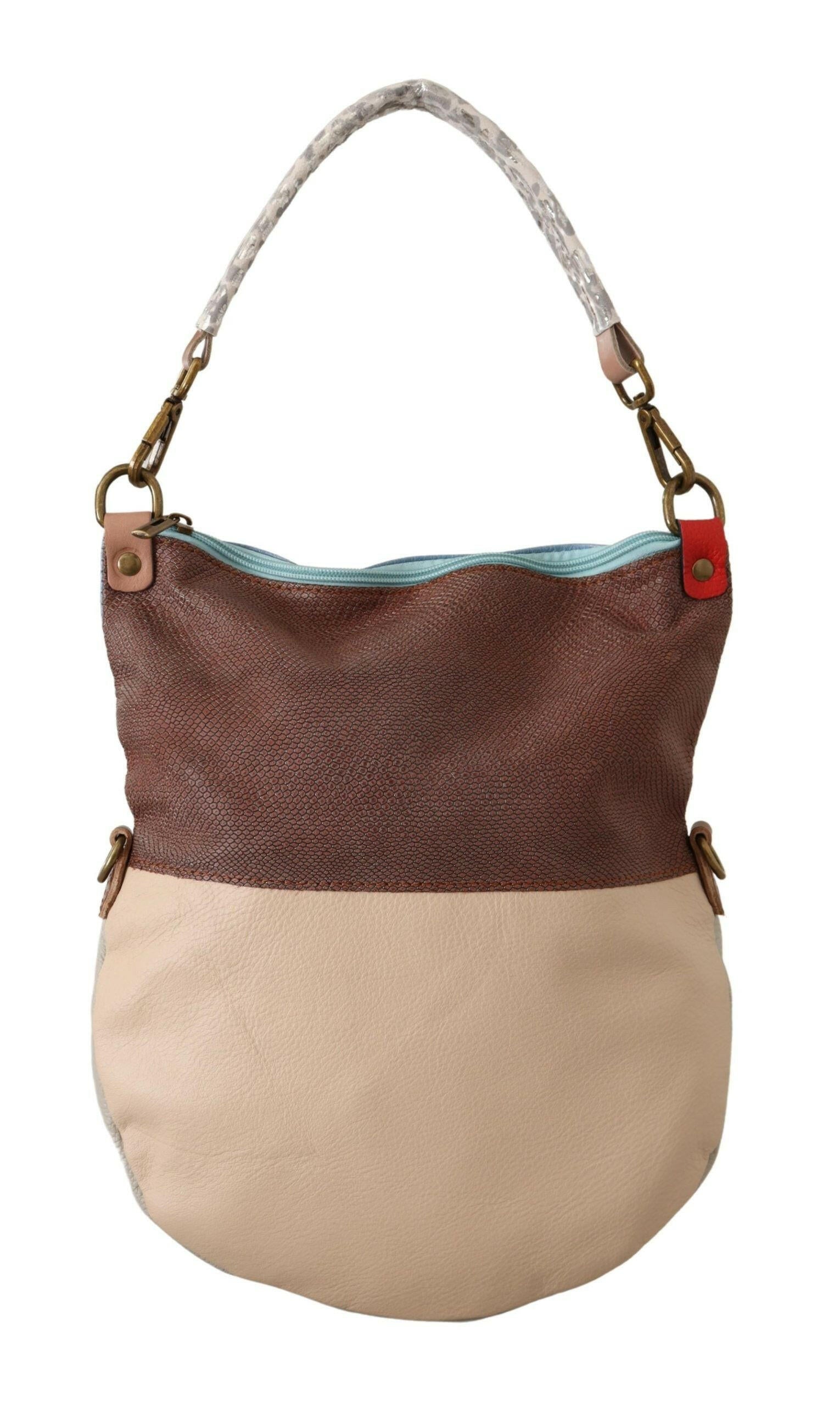 EBARRITO Multicolor Genuine Leather Shoulder Tote Women Handbag.