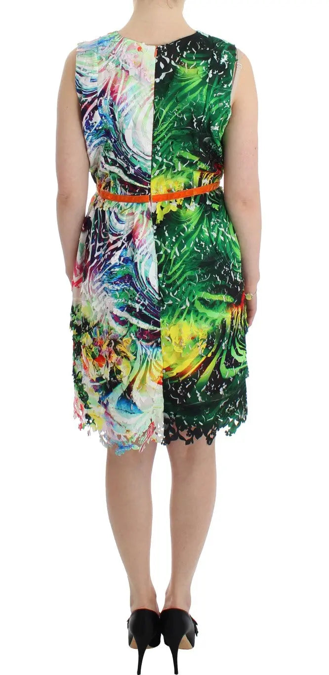 Lanre Da Silva Ajayi Multicolor Sheath Dress - Artful Elegance Lanre Da Silva Ajayi