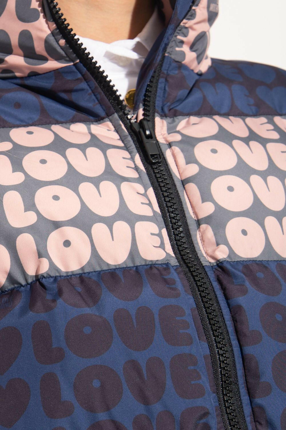 Love Moschino Multicolor Polyester Women Jacket.