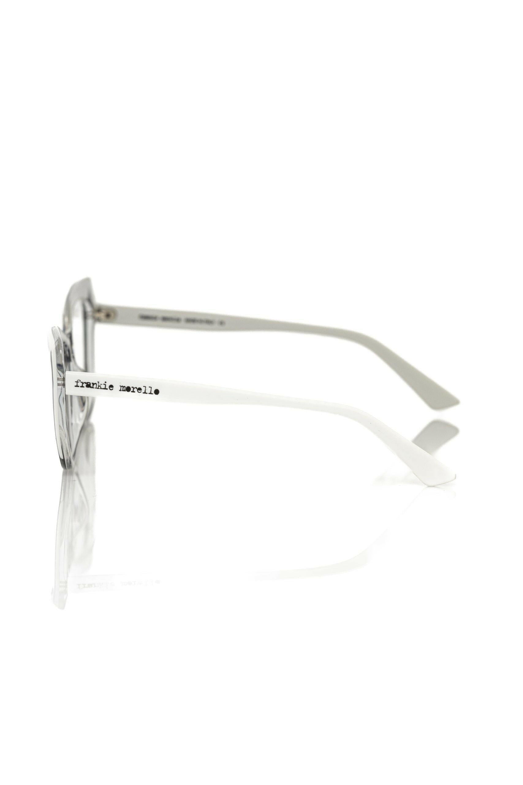 Frankie Morello Black Acetate Women's Eyeglass Frame.