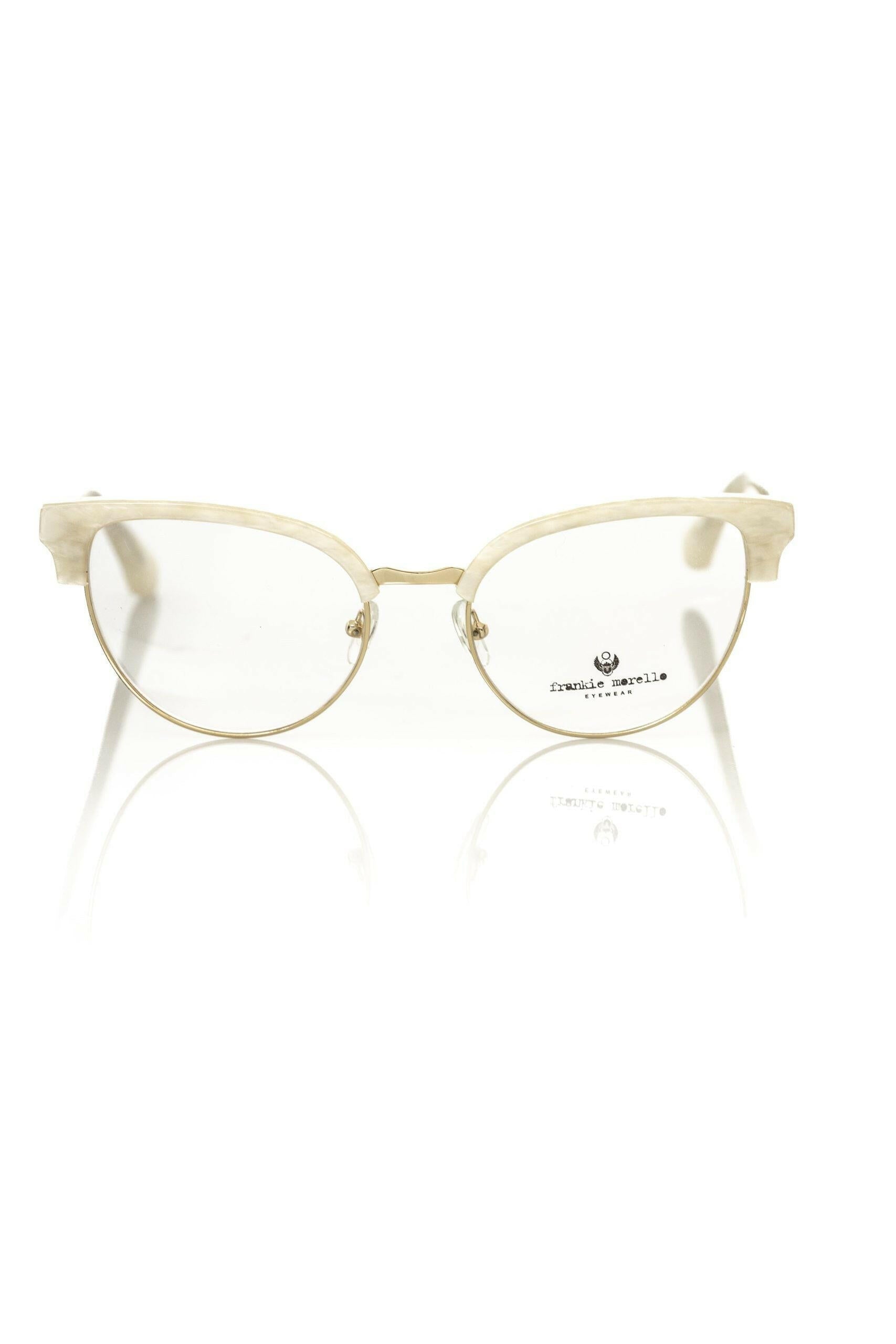 Frankie Morello White Metallic Women's Frame.