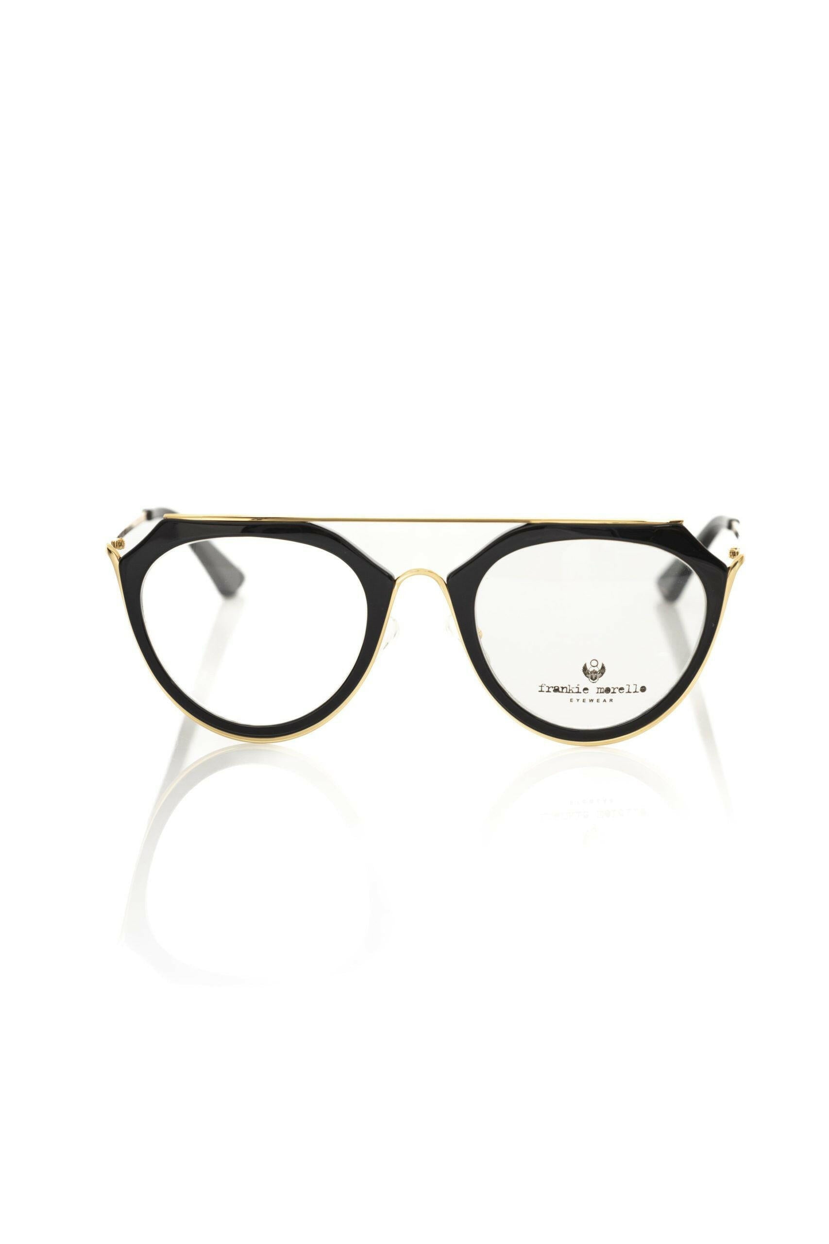 Frankie Morello Black Acetate Women Frame.