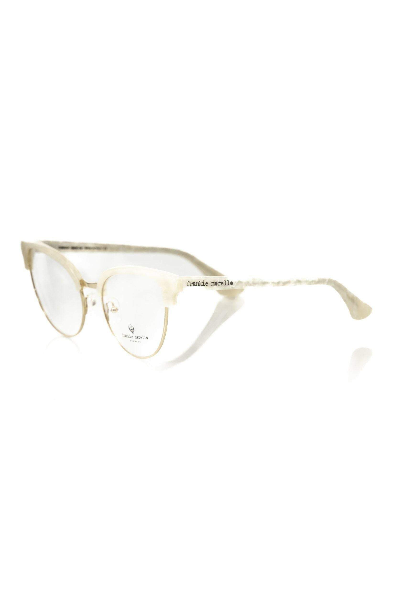 Frankie Morello White Metallic Women's Frame.