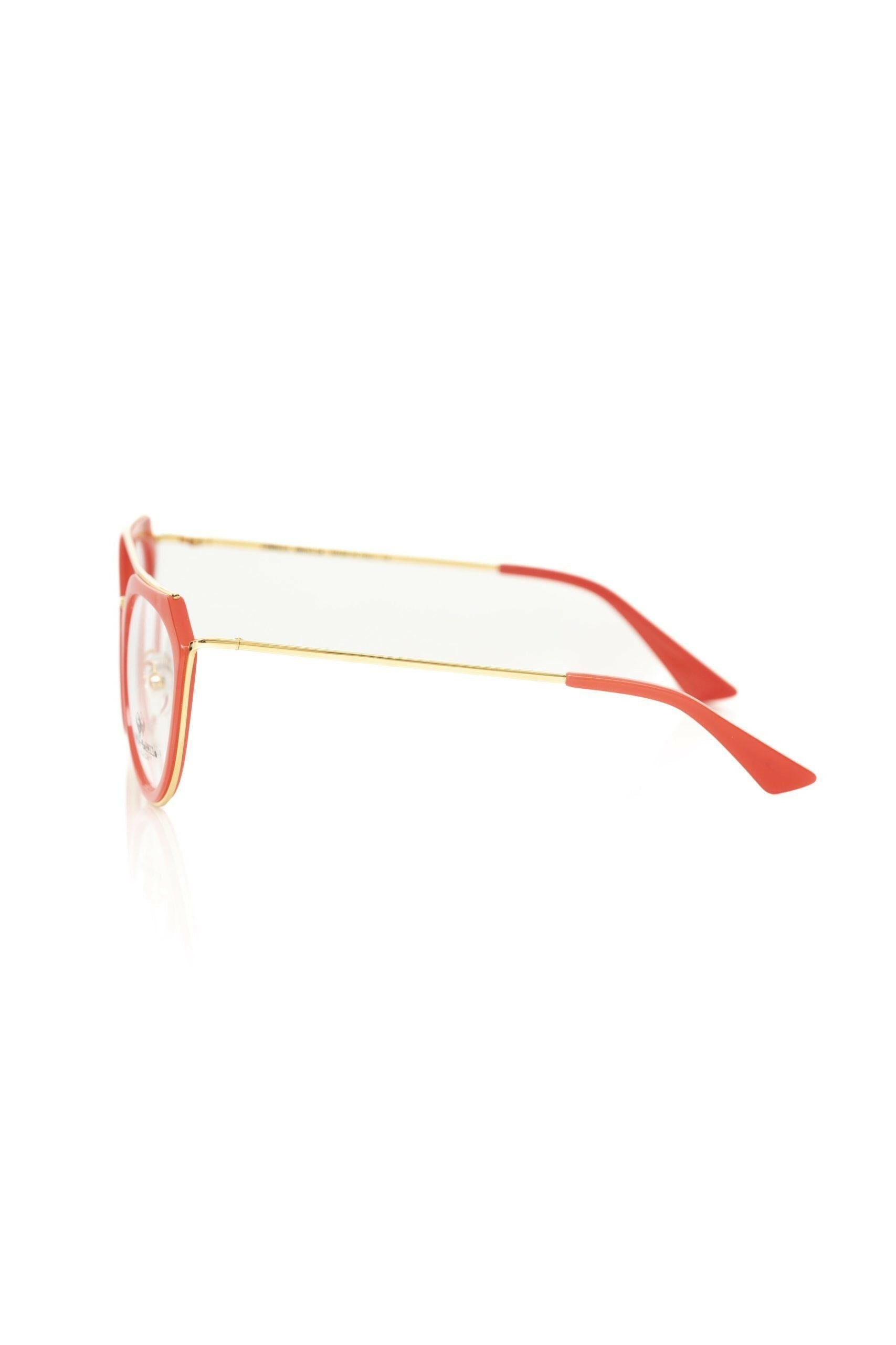 Frankie Morello Red Acetate Women Frame.